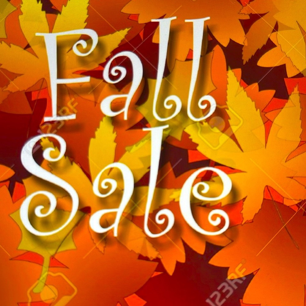 GET READY FOR AUTUMN LEAVES, SPICED CIDER, TOASTED MARSHMALLOWS & GREAT DEALS!!